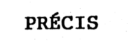 PRECIS trademark