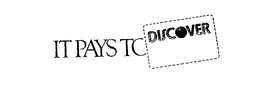 IT PAYS TO DISCOVER trademark