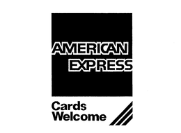AMERICAN EXPRESS CARDS WELCOME trademark