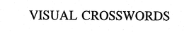 VISUAL CROSSWORDS trademark