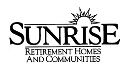 SUNRISE RETIREMENT HOMES AND COMMUNITIES trademark