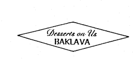 DESSERTS ON US BAKLAVA trademark