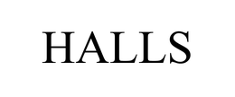 HALLS trademark