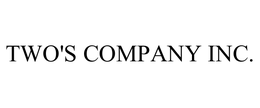 TWO'S COMPANY INC. trademark