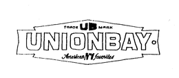 UNIONBAY TRADEMARK UB AMERICAN NO1 FAVORITES trademark