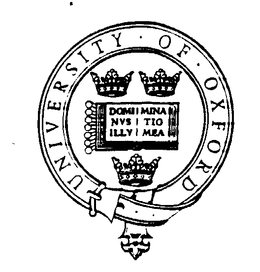 UNIVERSITY OF OXFORD DOMI MINA NVS TIO ILLV MEA trademark