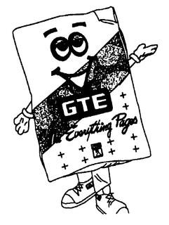 THE EVERYTHING PAGES GTE trademark