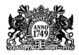 GOUDA PYPE ANNO 1749 P.J. VAN DER WANT AZ IN GOUDA VERKOOPT AL SOORT VAN PYPEN trademark
