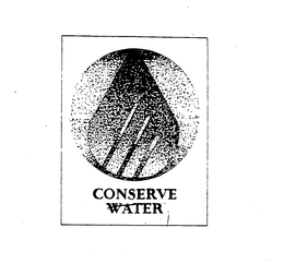 CONSERVE WATER trademark