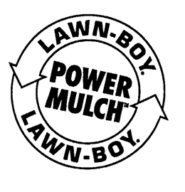 LAWN-BOY POWER MULCH LAWN-BOY trademark