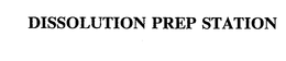 DISSOLUTION PREP STATION trademark