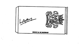 PRINCE M. DE BOURBON DEVS ET CARITAS trademark