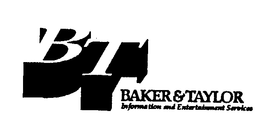 BT BAKER & TAYLOR INFORMATION AND ENTERTAINMENT SERVICES trademark