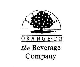 ORANGE-CO THE BEVERAGE COMPANY trademark