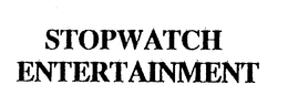 STOPWATCH ENTERTAINMENT trademark