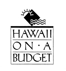 HAWAII ON A BUDGET trademark