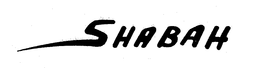 SHABAH trademark