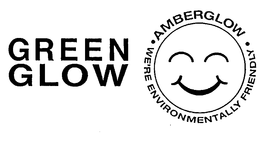 GREEN GLOW AMBERGLOW - WE'RE ENVIRONMENTALLY FRIENDLY trademark