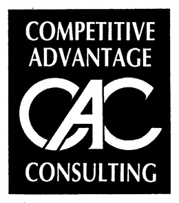 COMPETITIVE ADVANTAGE CAC CONSULTING trademark