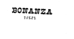 BONANZA POKER trademark