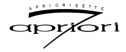 APRIORISETTE APRIORI trademark
