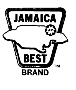 JAMAICA BEST BRAND JP trademark