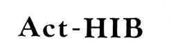 ACT-HIB trademark