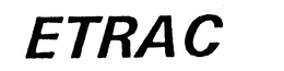 ETRAC trademark