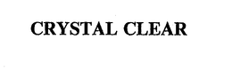 CRYSTAL CLEAR trademark