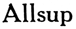 ALLSUP trademark