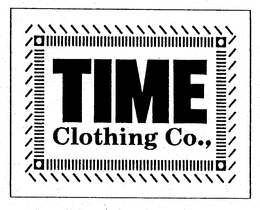 TIME CLOTHING CO., trademark