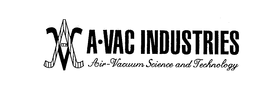 AV A-VAC INDUSTRIES AIR-VACUUM SCIENCE AND TECHNOLOGY trademark