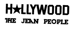HOLLYWOOD THE JEAN PEOPLE trademark