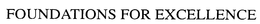 FOUNDATIONS FOR EXCELLENCE trademark