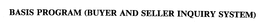 BASIS PROGRAM (BUYER AND SELLER INQUIRY SYSTEM) trademark