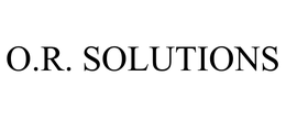 O.R. SOLUTIONS trademark