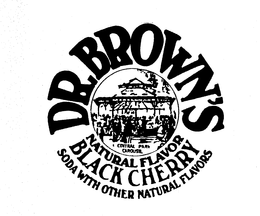DR. BROWN'S CENTRAL PARK CAROUSEL NATURAL FLAVOR BLACK CHERRY SODA WITH OTHER NATURAL FLAVORS trademark