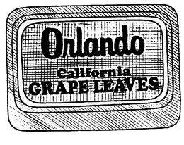 ORLANDO CALIFORNIA GRAPE LEAVES trademark