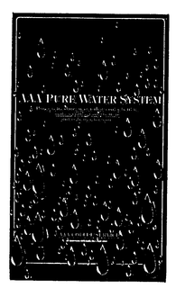 AAA PURE WATER SYSTEM trademark