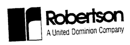 ROBERTSON A UNITED DOMINION COMPANY trademark