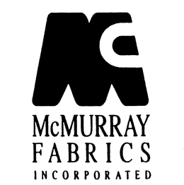MC MCMURRAY FABRICS INCORPORATED trademark
