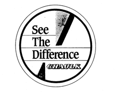 SEE THE DIFFERENCE CHAULK trademark