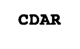 CDAR trademark