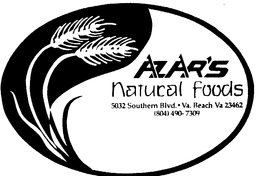 AZAR'S NATURAL FOODS trademark