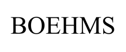BOEHMS trademark