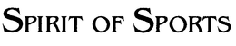 SPIRIT OF SPORTS trademark