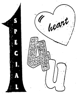 1 SPECIAL HEART 4 U trademark