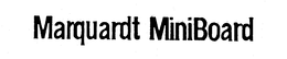 MARQUARDT MINIBOARD trademark