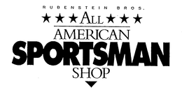 RUBENSTEIN BROS. ALL AMERICAN SPORTSMAN SHOP trademark