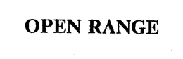 OPEN RANGE trademark